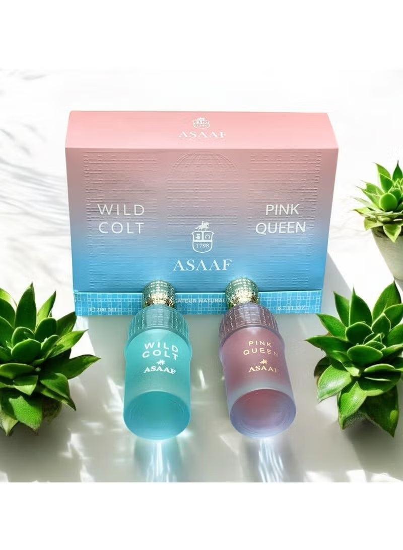 Asaaf package Wild Colt and Pink Queen 200 ml